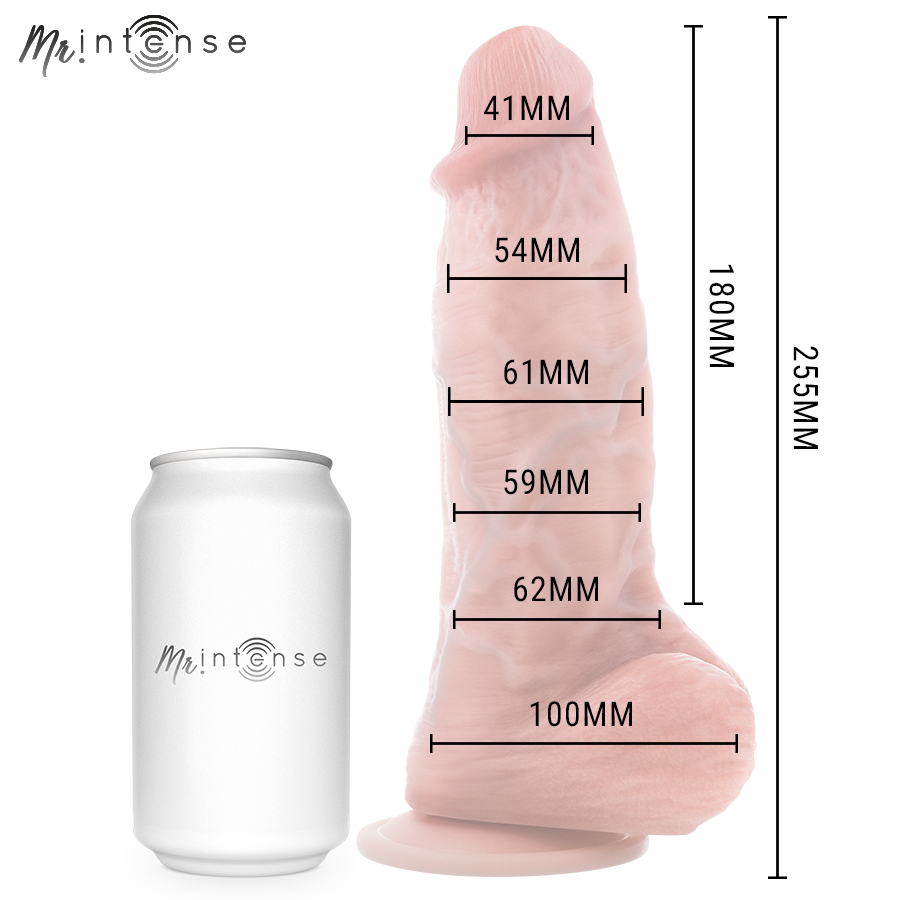 MR INTENSE – BIG PENIS SPENCER SILIKONDILDO 25,5 CM – Ø 6,2 CM