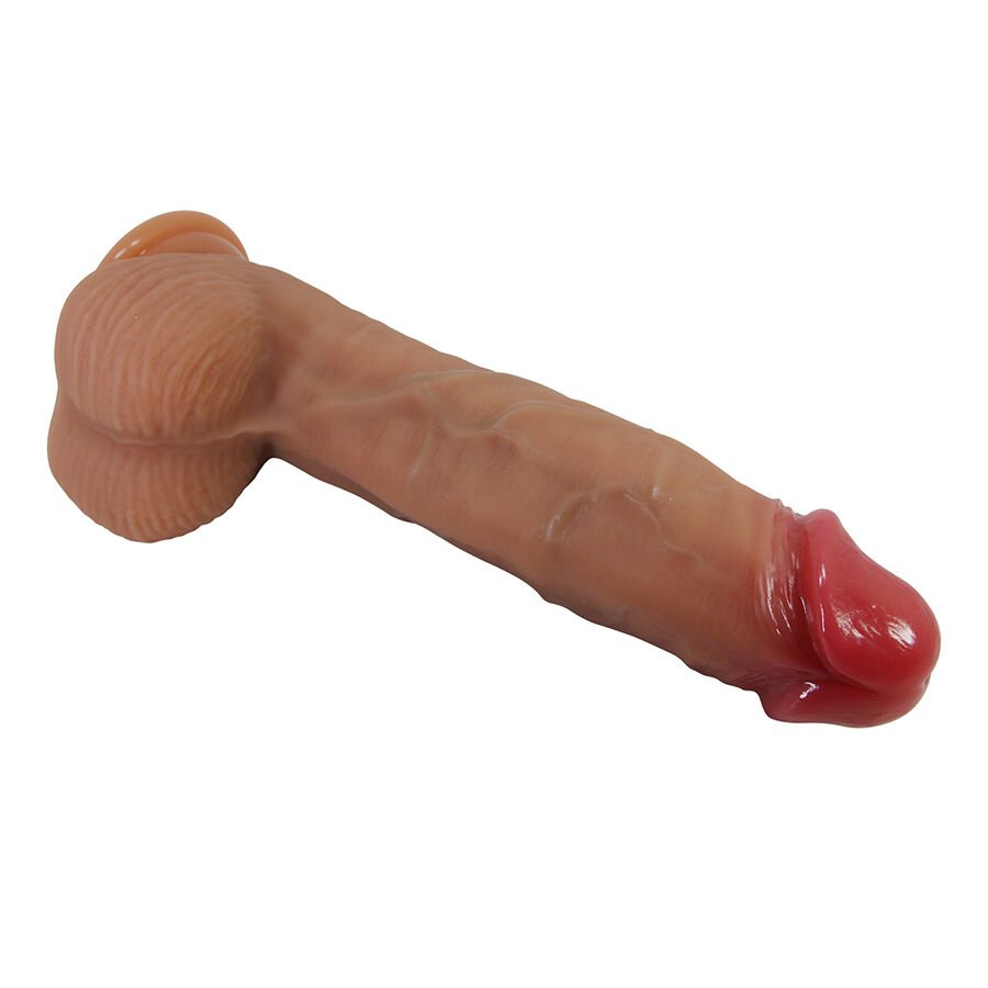 PRETTY LOVE - ORTON REALISTISCHER DILDO MIT SAUGNAPF 23,5 CM -Ø- 4,9 CM