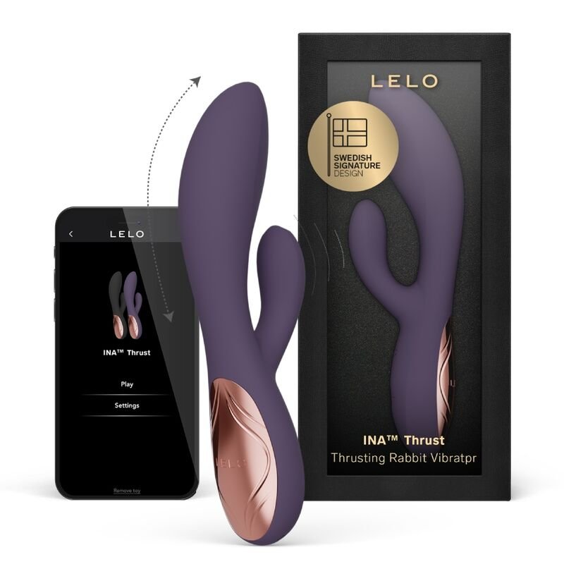 LELO - INA THRUST RABBIT STOSSVIBRATOR LILA
