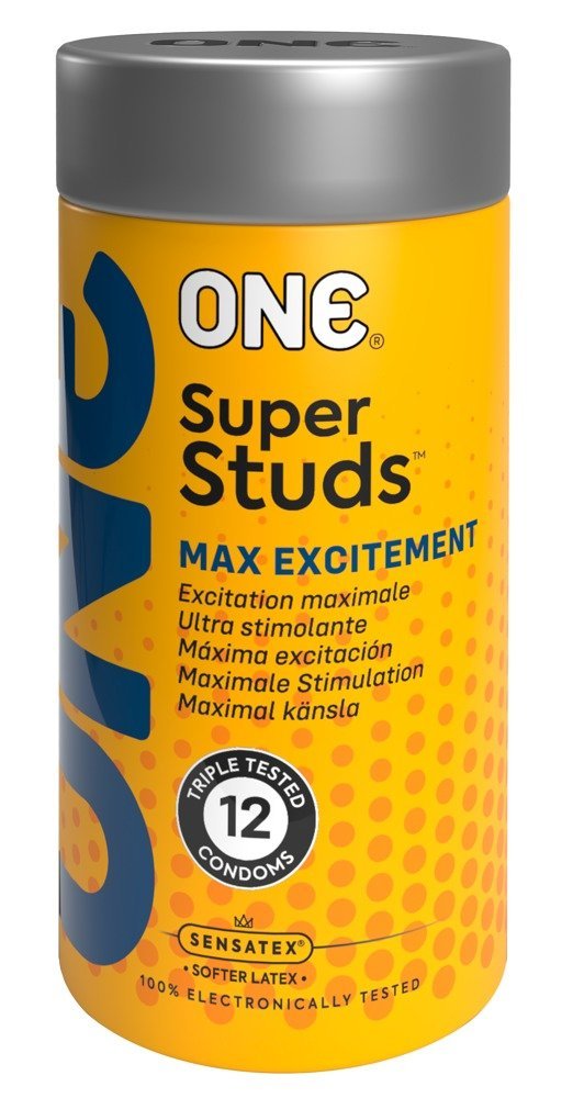 ONE Super Studs 12er, transparent