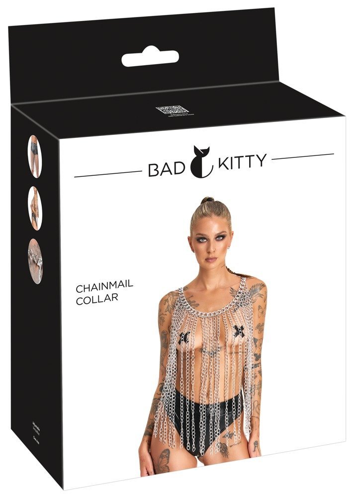 Bad Chainmail Collar, silber