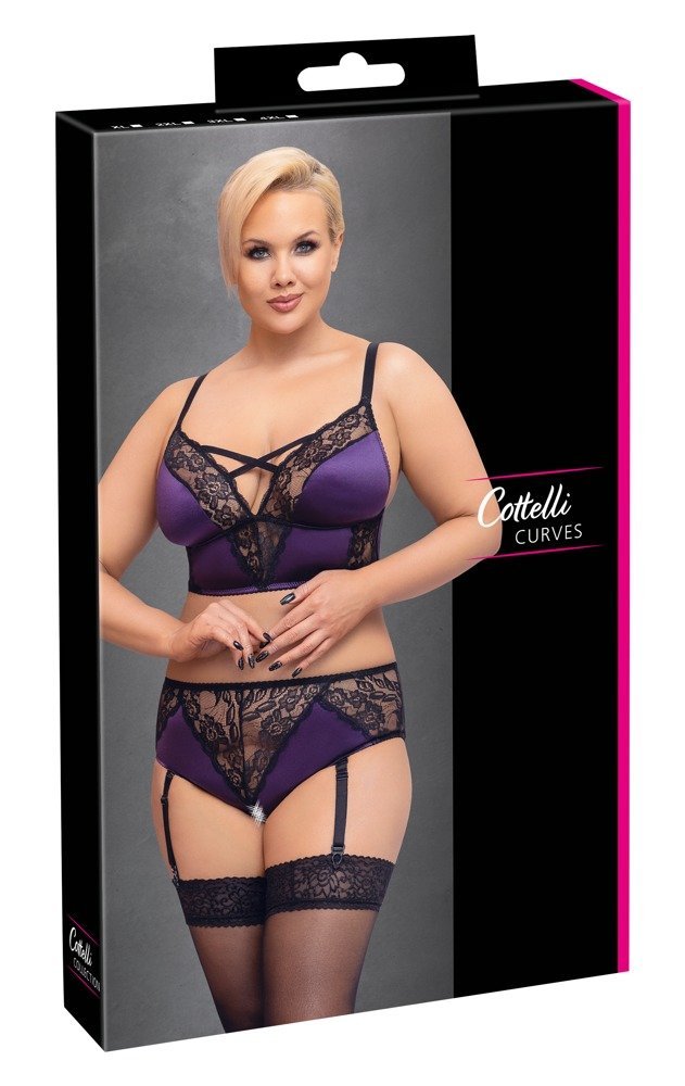 BH Set lila/schwarz
