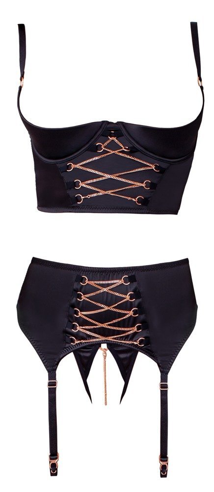 Hebe Set, schwarz