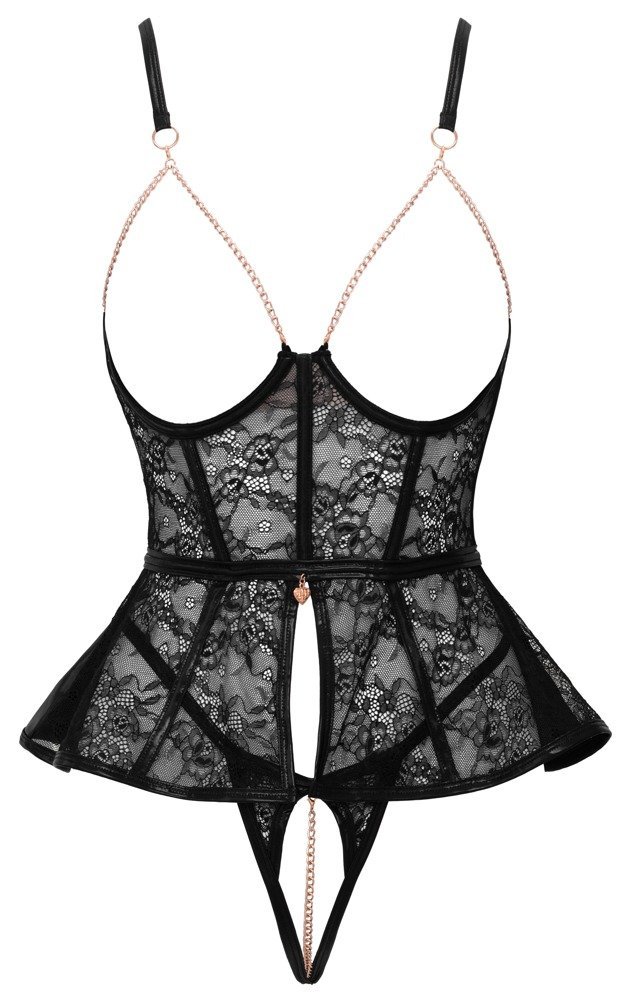 Top und String, schwarz