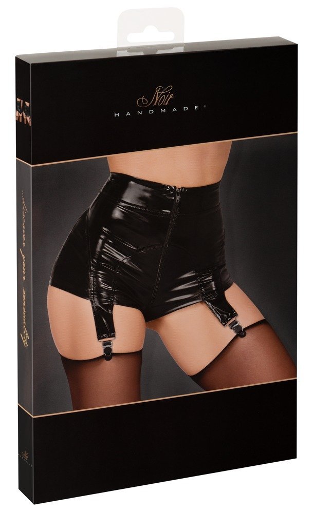 Noir Strapspanty, schwarz