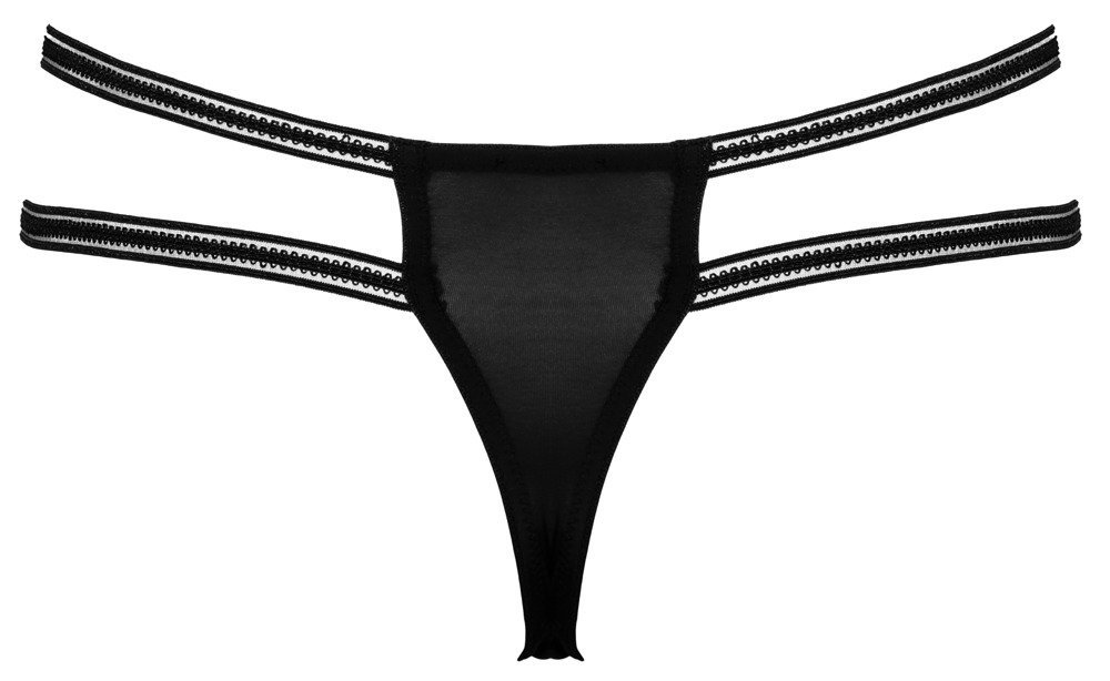 Riostring ouvert, schwarz