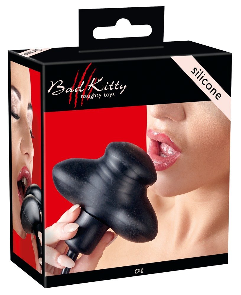 Butterfly-Knebel, schwarz
