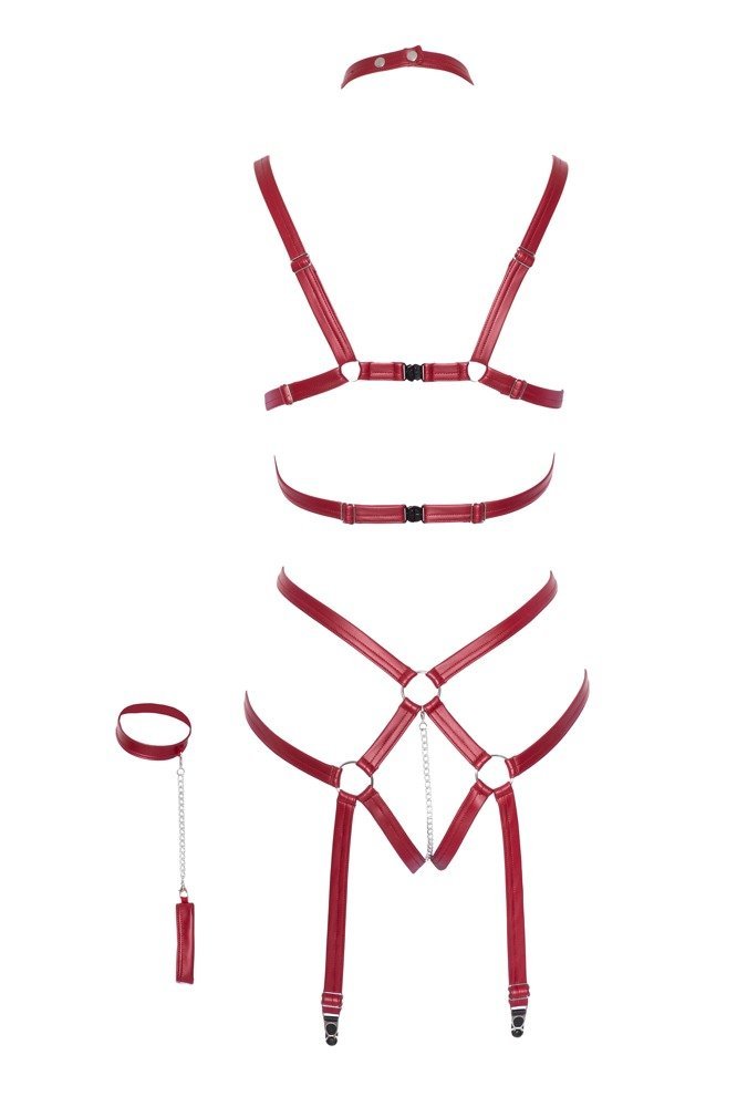 Bad Kitty Bondage Body, rot