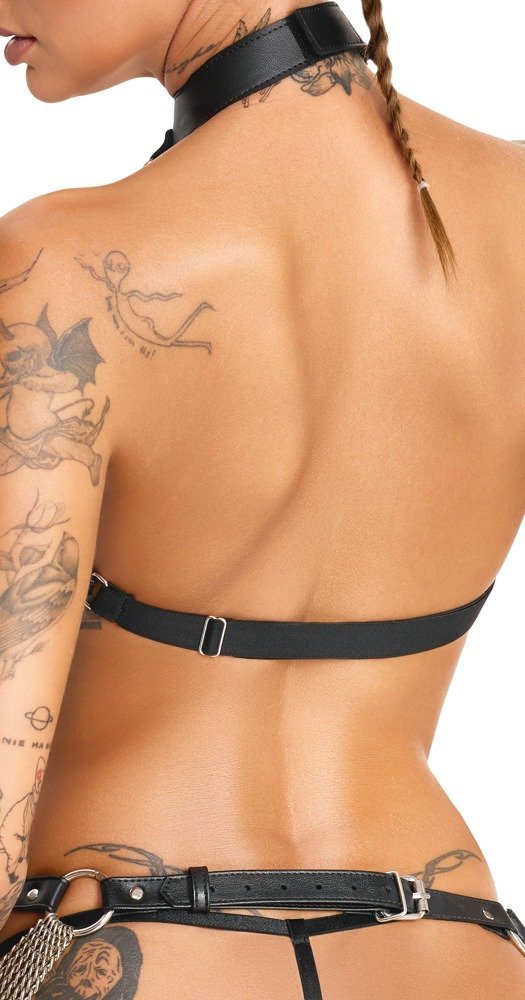 Bad Kitty Harness 3 Teile S-L