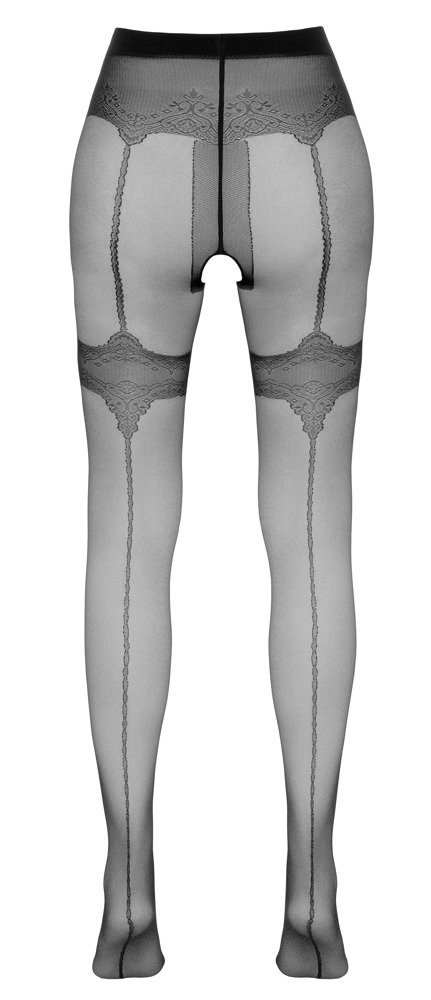 Strumpfhose ouvert, schwarz
