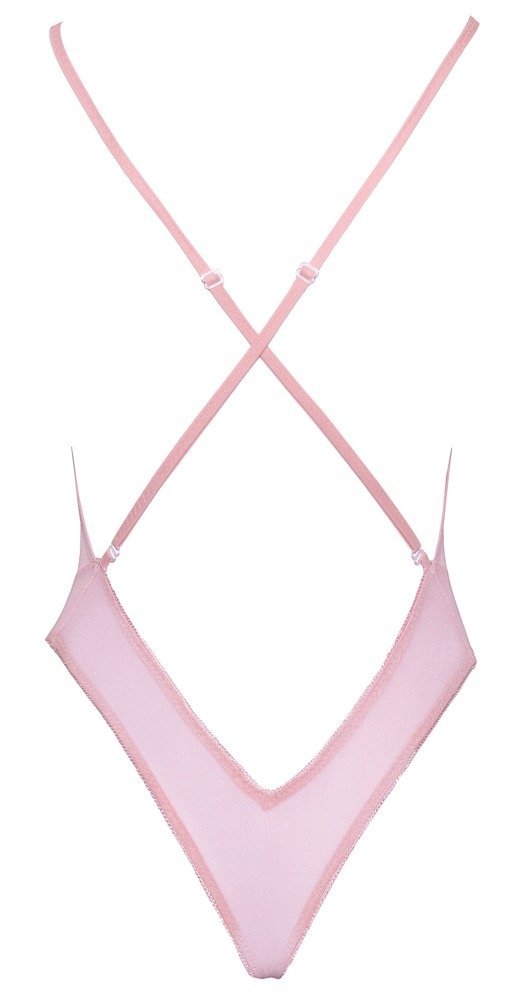 Body Stickerei, rosa