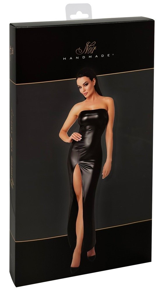 Noir Kleid lang, schwarz