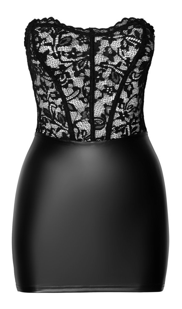 Noir Tubekleid, schwarz