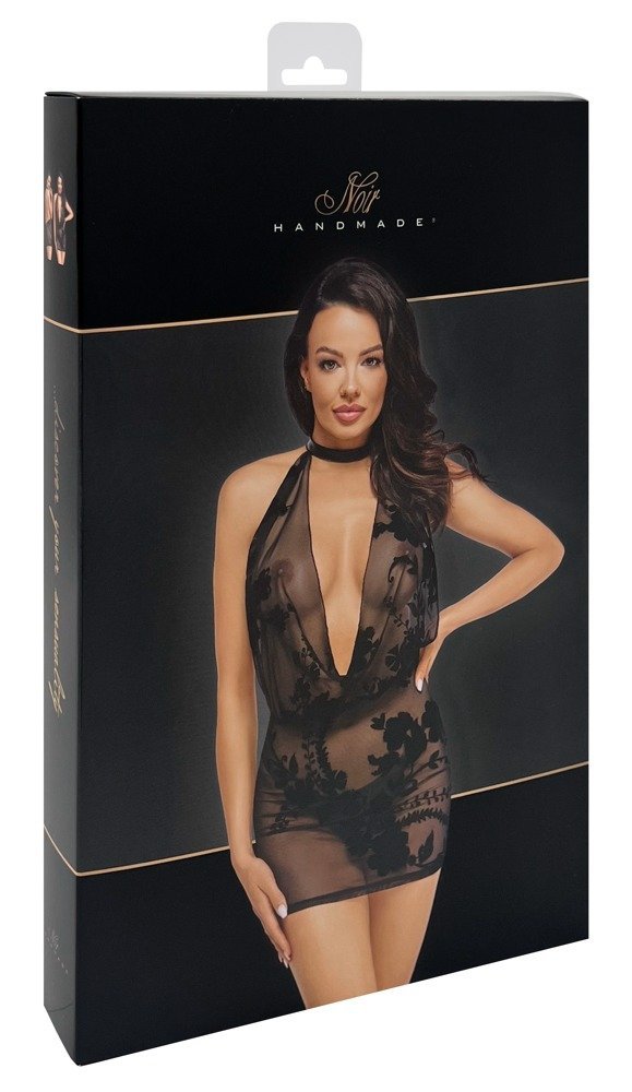 Noir Kleid Kette, schwarz