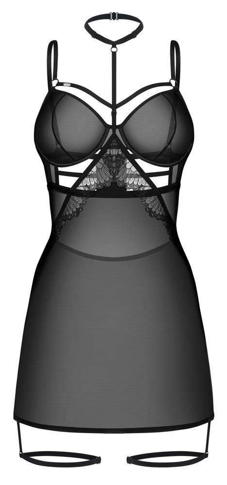 Negligé Arrowel, schwarz