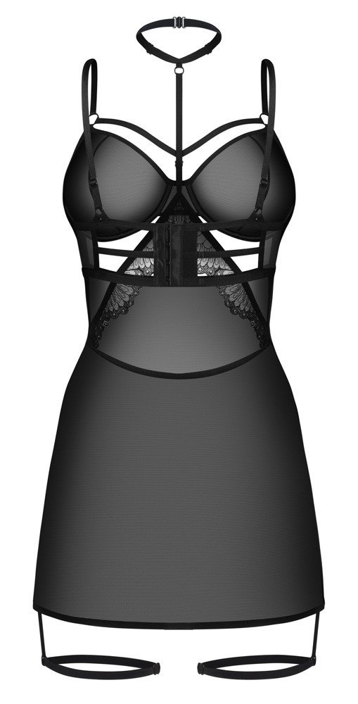 Negligé Arrowel, schwarz