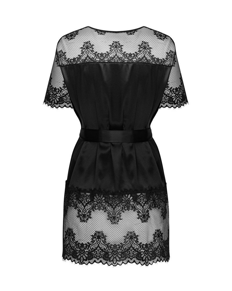 Kimono Maderris, schwarz