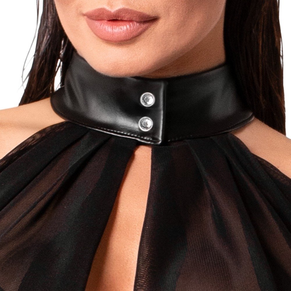 Noir Bolero Tüll, schwarz