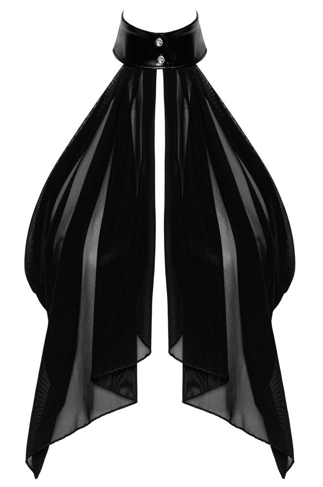 Noir Bolero Tüll, schwarz
