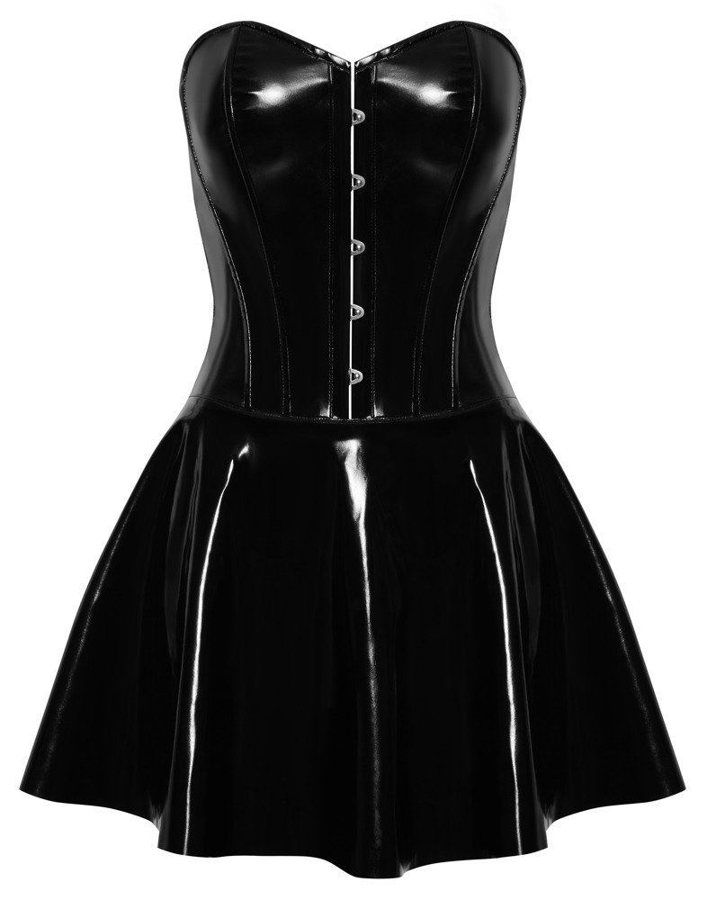 Kleid aus Lack
