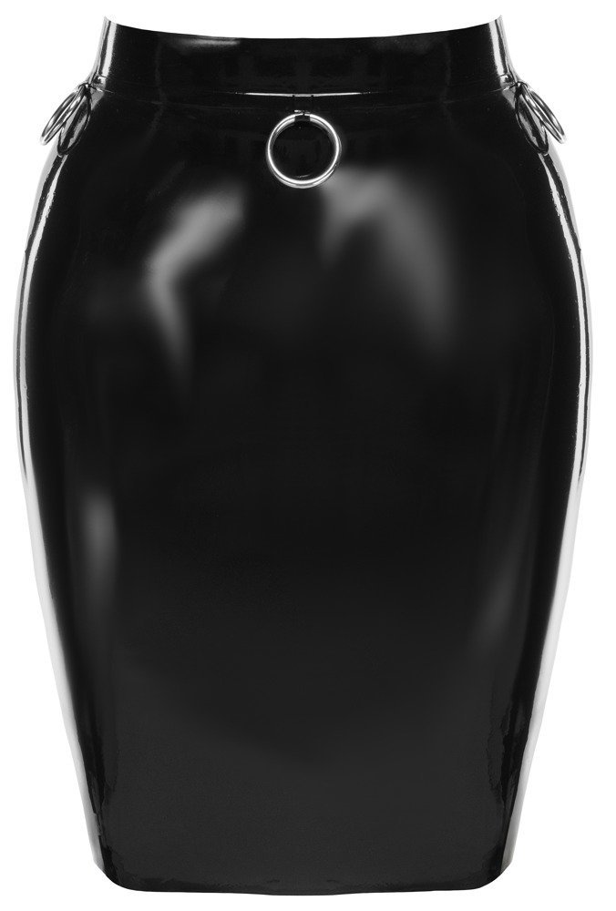 Rock aus Latex, schwarz