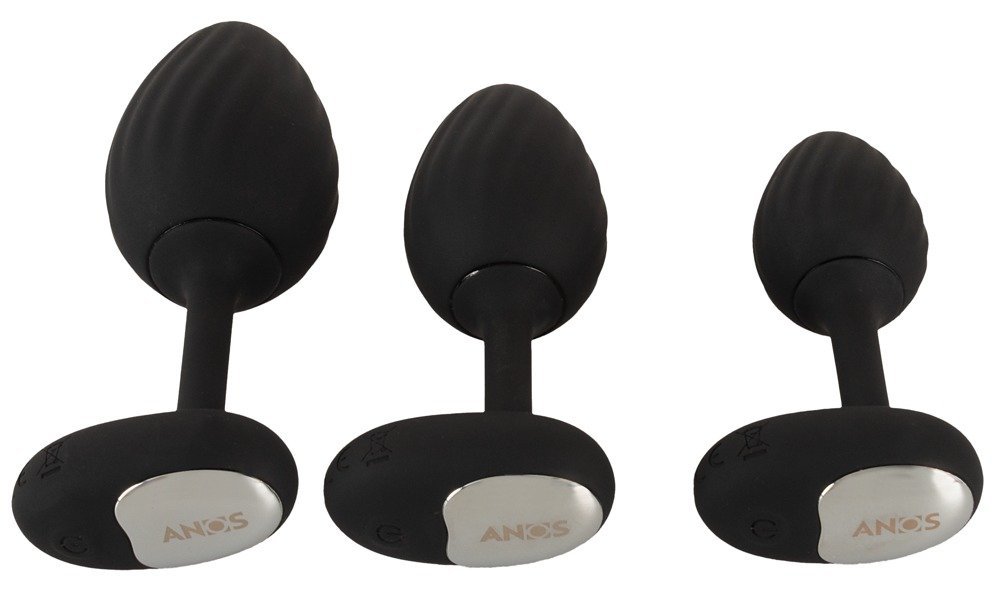 ANOS Vibrating Butt Plug Train